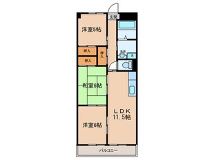 ソレアード３の物件間取画像